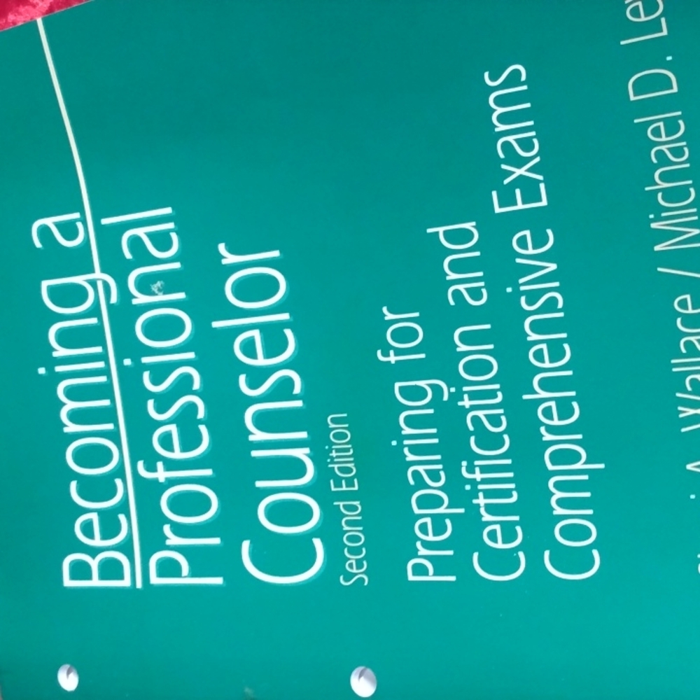 Becoming A Professional Counselor second edition